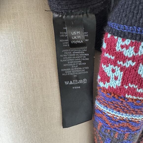 FREE PEOPLE In The Mix Crochet Cuff Waffle Long Sleeve Top - Picture 7 of 11